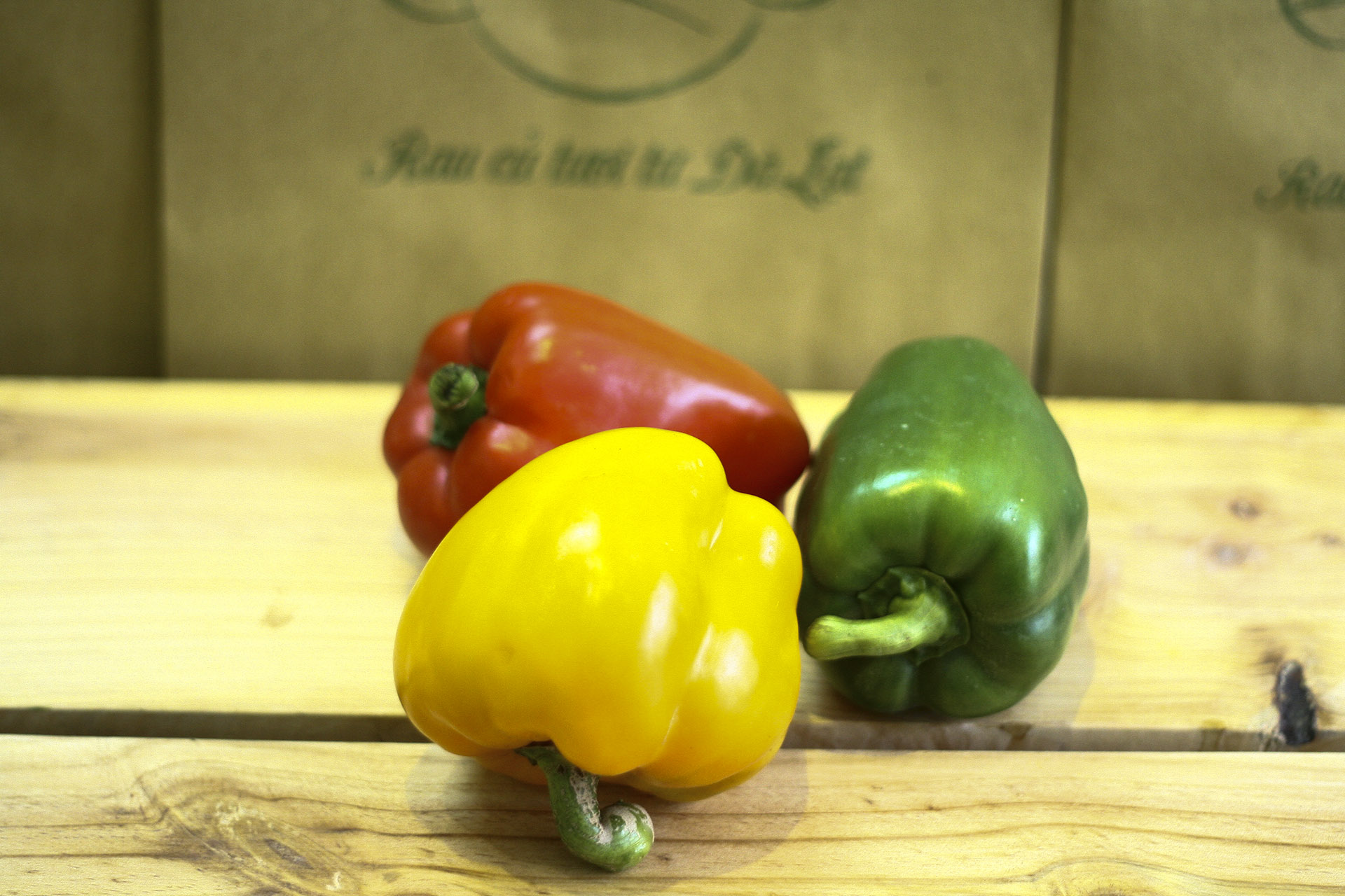 Ớt chuông ba màu