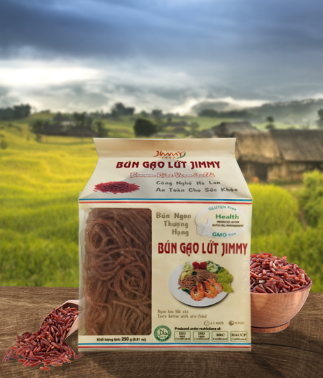 Bún gạo lứt khô 250gr