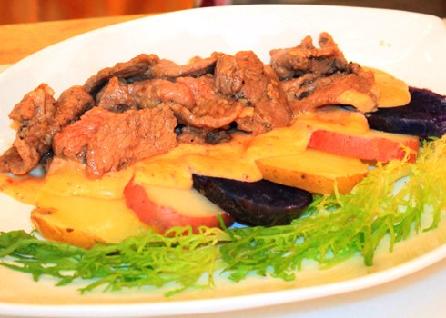 Sa-lát khoai tây bê thui