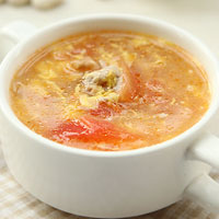 Giảm cân với canh cà chua trứng