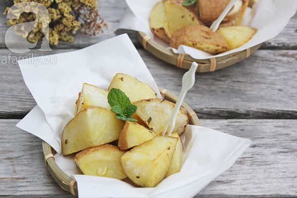 Khoai tây nướng thơm ngon