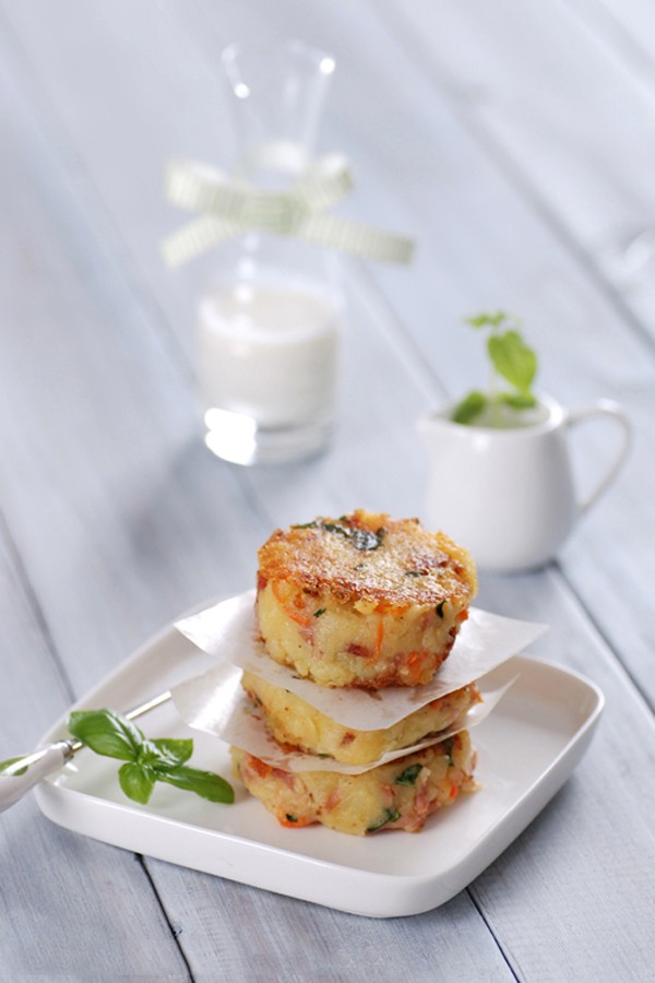 Bánh khoai tây chiên thơm phức cho bữa sáng