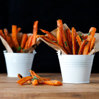 Cà rốt nướng dành cho bé ăn vặt