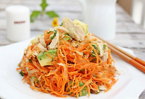 Cách làm salad cà rốt