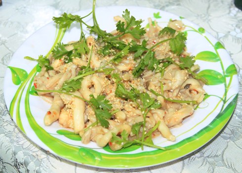 Đơn giản nấm bào ngư xào vừng