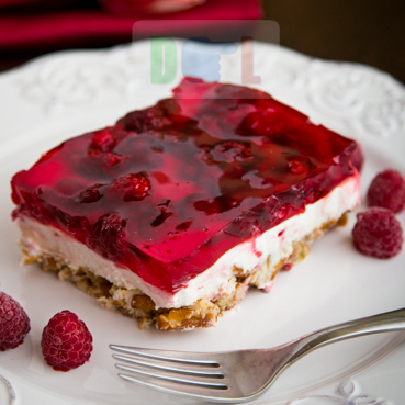 Thạch bánh quy mâm xôi vừa lạ vừa ngon