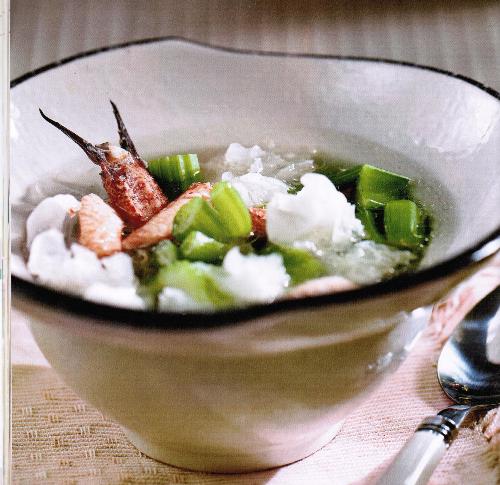 Canh Cần Tây Và Càng Ghẹ