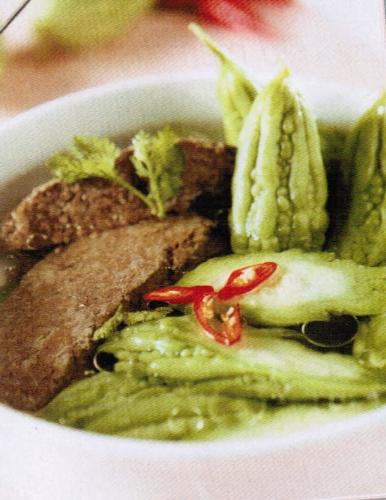 Canh Mướp Đắng Nấu Cua
