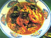 Cách làm món Mỳ tôm mùng tơi