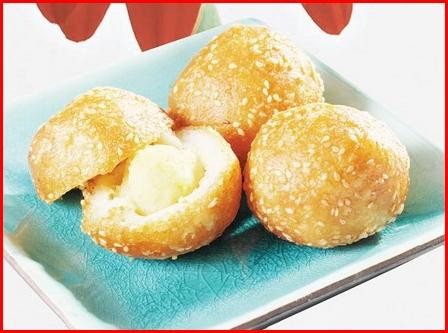 Bánh khoai lang nhân đậu xanh