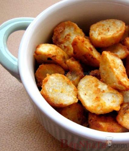 Khoai sọ chiên - Món ăn thơm bùi
