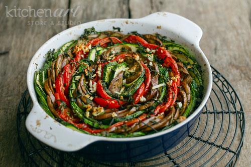 Rau củ bỏ lò- Ratatouille Tian