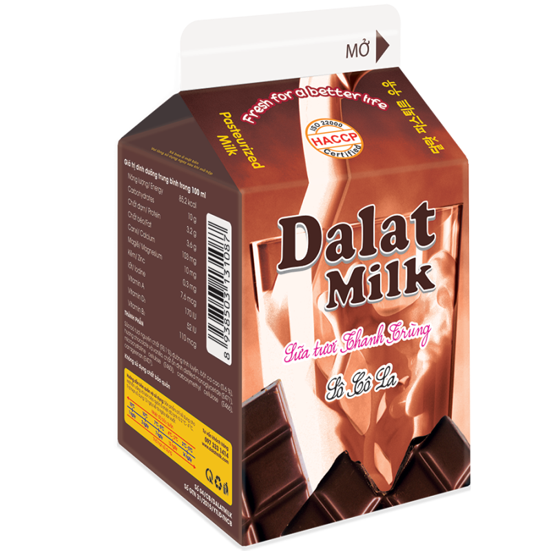 Sữa tươi thanh trùng socola 180ml